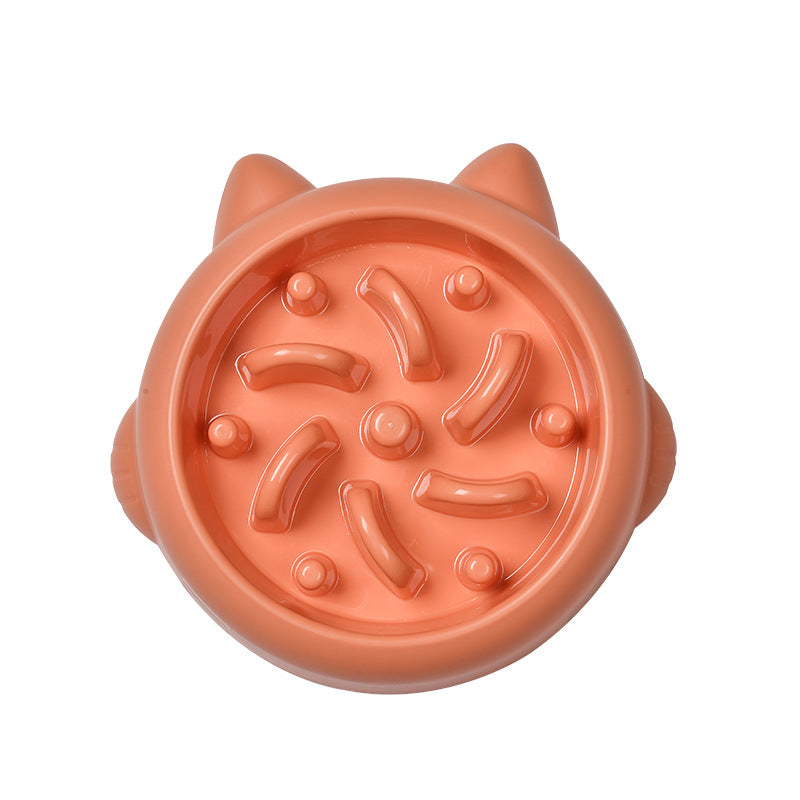 Dog bowl slow feeder