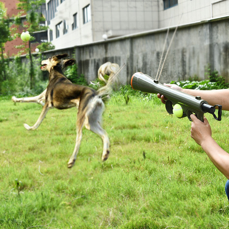 Dog toy tents ball shooter