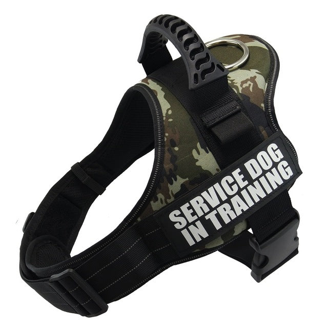 Personalised custom reflective dog harness