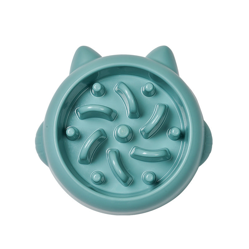 Dog bowl slow feeder