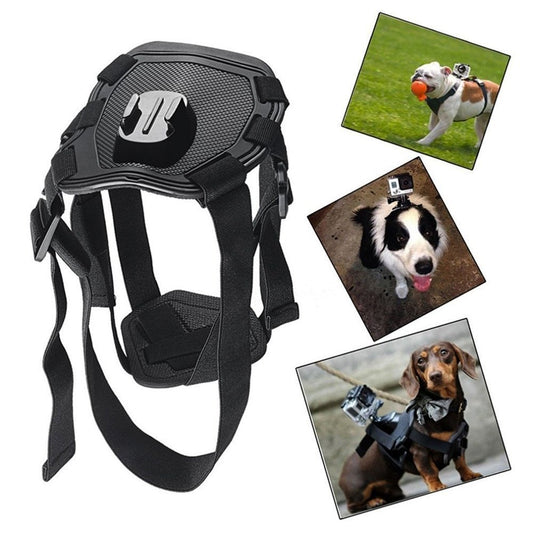 Dog Harness Chest Strap Camera attachable