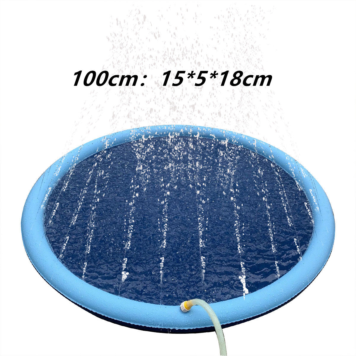 Non-Slip Splash sprinkler pool